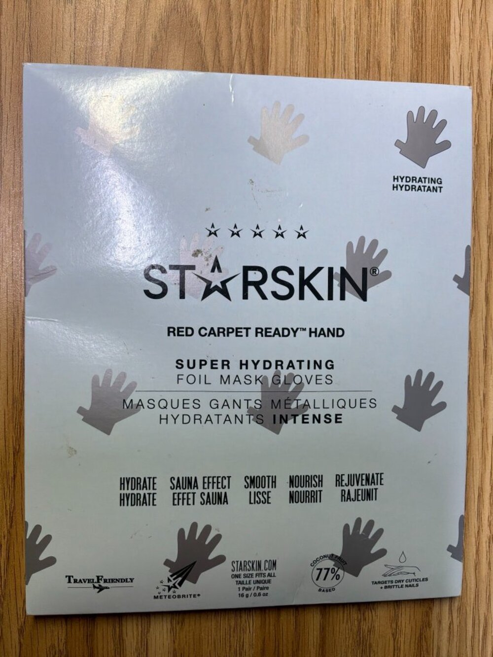 STARSKIN Red Carpet Ready Super Hydrating Foil Mask Gloves Hand Treatment
